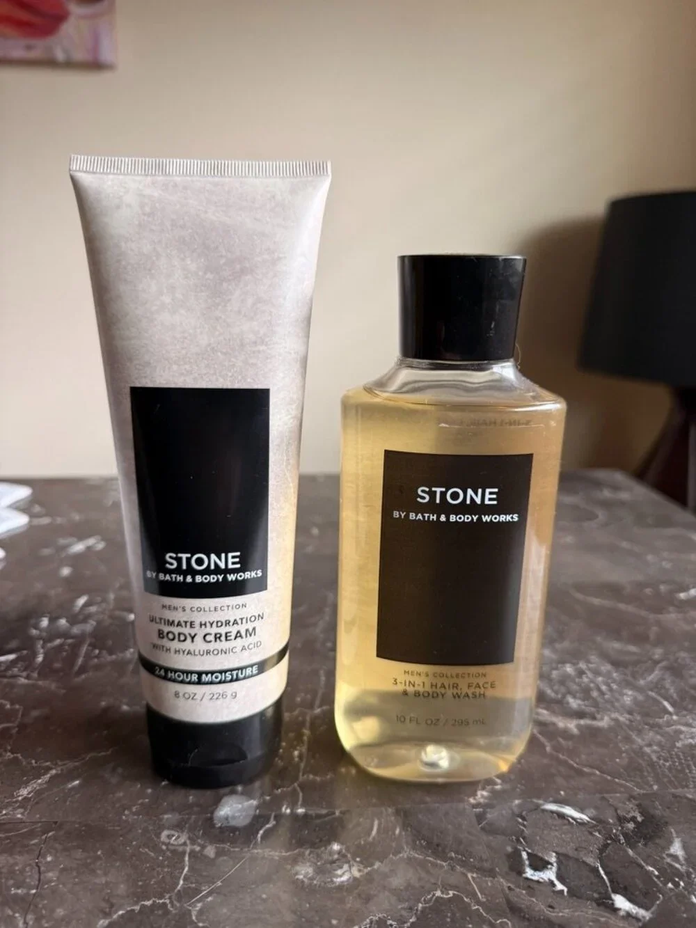 BATH AND BODY WORKS MEN’S STONE BUNDLE (DISCONTINUED, UNUSED)